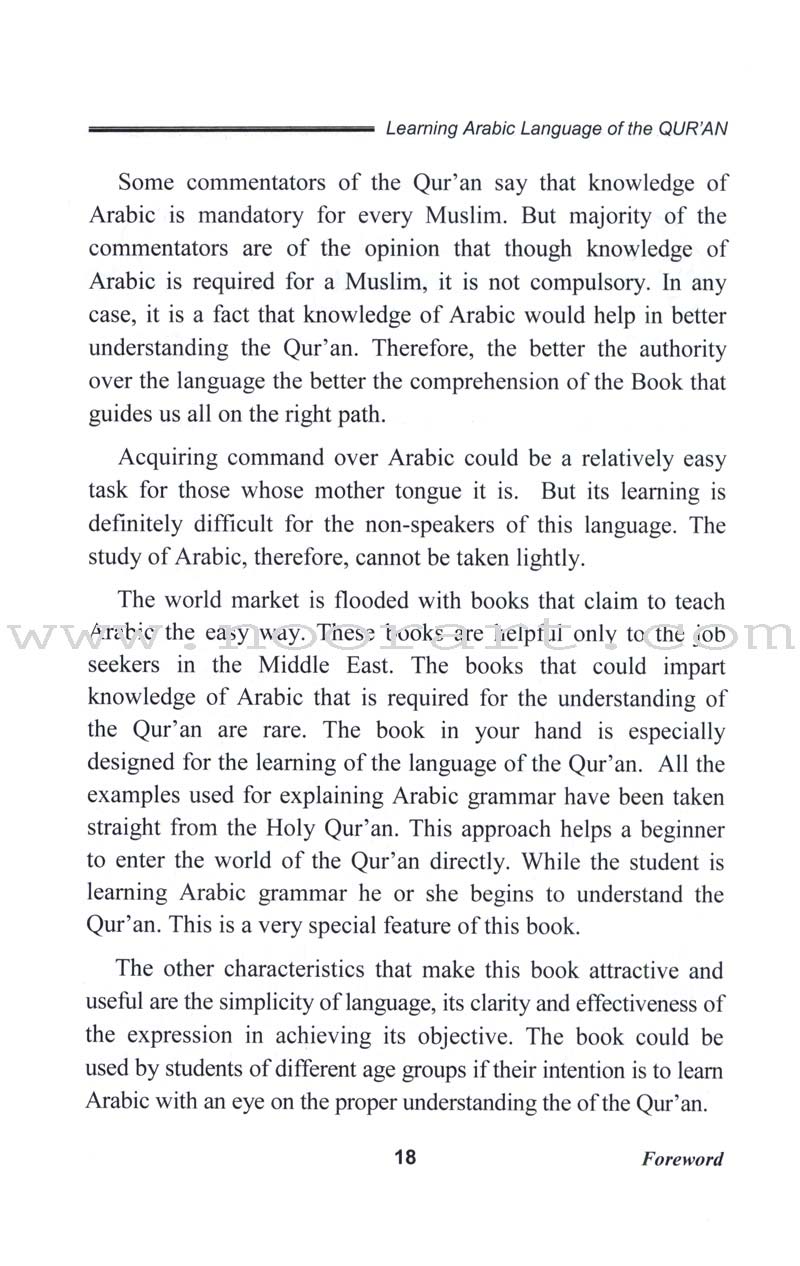 Learning Arabic - Language of the Qur'an
