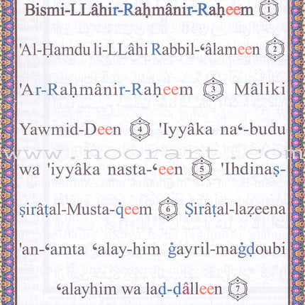 Tajweed Qur'an (Juz' Tabarak, With Meaning Translation in English and Transliteration) (7"x 9")