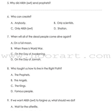 Weekend Learning Islamic Studies Workbook: Level 3 (Revised and Enlarged Edition)
