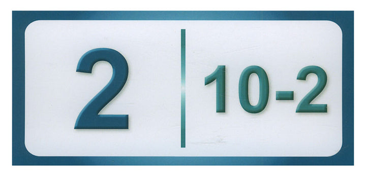 Sanabel Domino Flash Cards: Subtracting Numbers, 2 sets دومينو الطرح