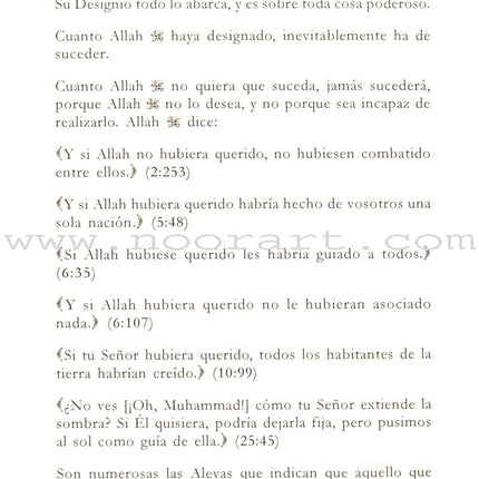 Designio Divino Y Predestinación -Divine Will and Predestination القضاء والقدر