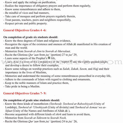 ICO Islamic Studies Teacher's Manual: Grade 2, Part 1