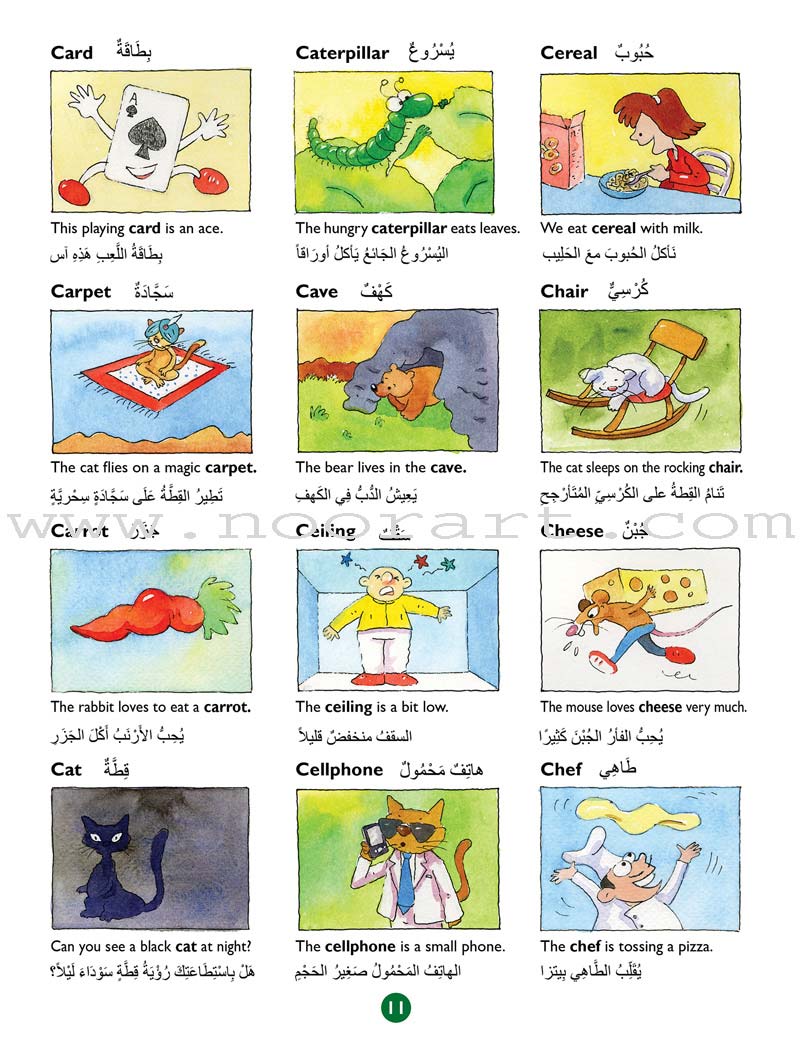 Goodword Arabic Picture Dictionary for Kids