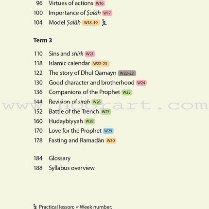 Safar Islamic Studies Textbook: Level 4