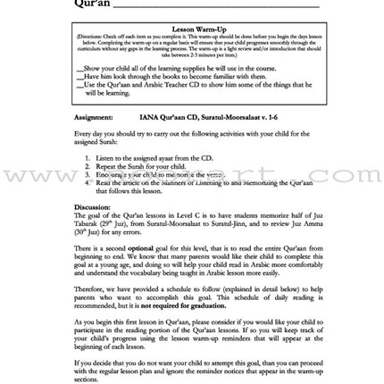Lesson Manuals: Level C Part 1 (Unit 1-5)