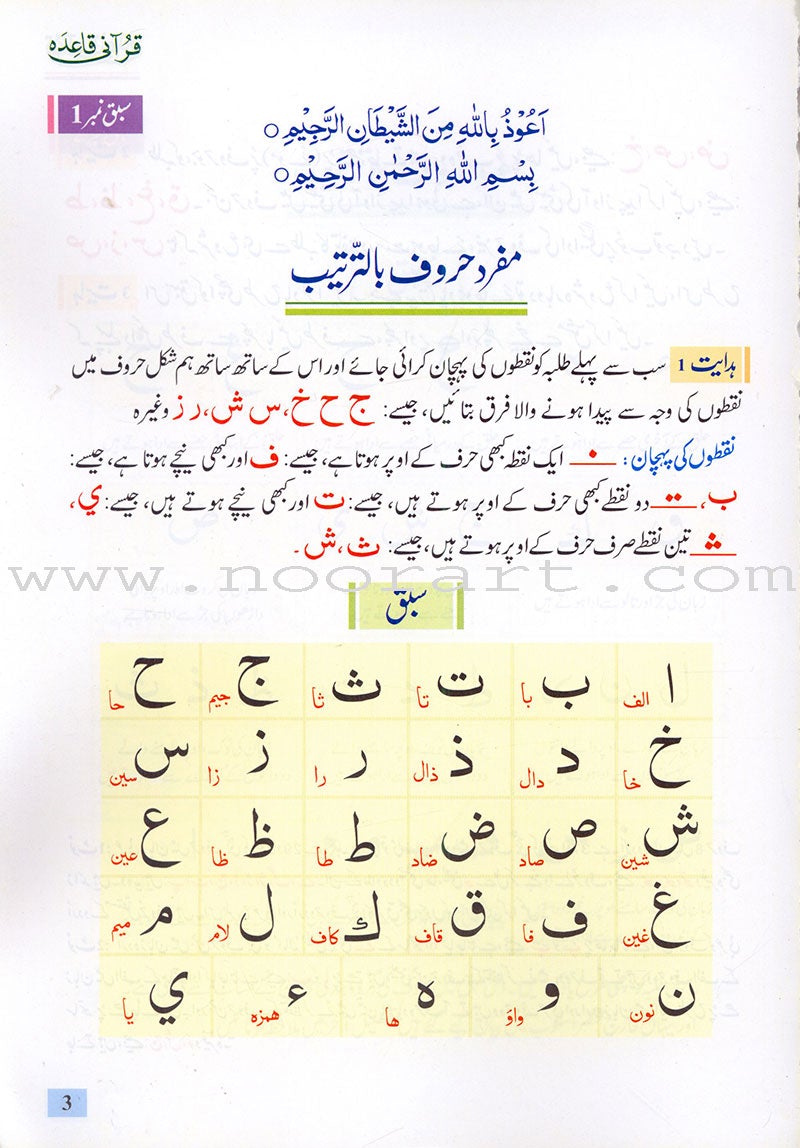 Qur'ani Qaidah With Urdu