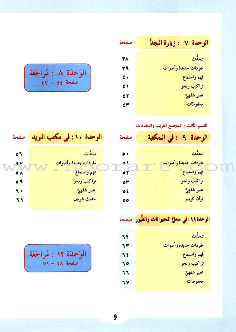 ICO Learn Arabic Textbook: Level 2, Part 1 (With Online Access Codes) تعلم العربية كتاب التلميذ