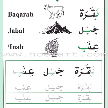 Shape and Forms of Arabic Letters أشكال الحروف العربية