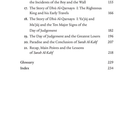 Lessons from Surah al-Kahf (Hardback) سورة الكهف