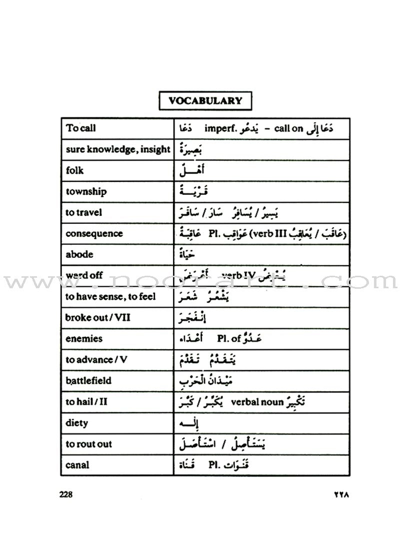 Learn the Language of the Holy Qur'an