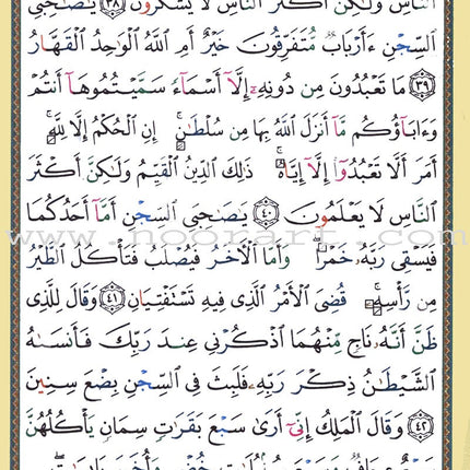 Tajweed Qur'an (Whole Qur’an, With Zipper, Size: 4.5"x5.5") (Colors May Vary) مصحف التجويد