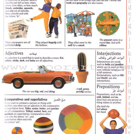 Children's Illustrated Dictionary English-English-Arabic القاموس الإبتدائي المصوّر