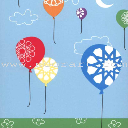 Flying High Eid Cards