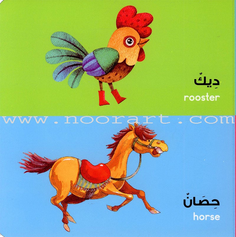 Animals Board Book الحيوانات