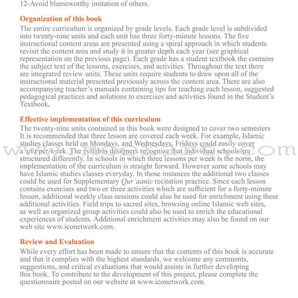 ICO Islamic Studies Textbook: Grade 5, Part 2 (With Access code)