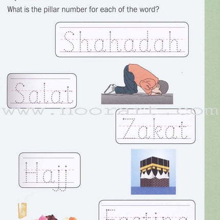 5-Pillars of Islam Activity Book (for Beginners)