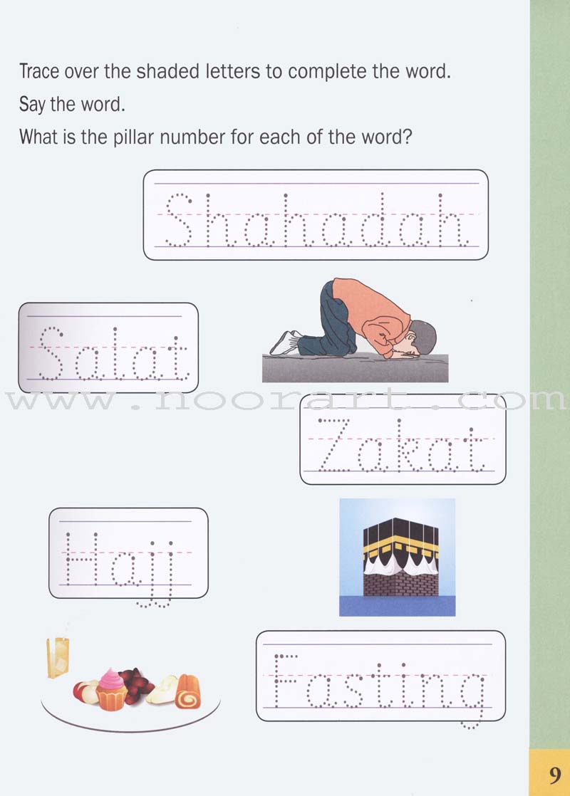 5-Pillars of Islam Activity Book (for Beginners)