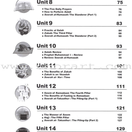 ICO Islamic Studies Workbook: Grade 1, Part 1