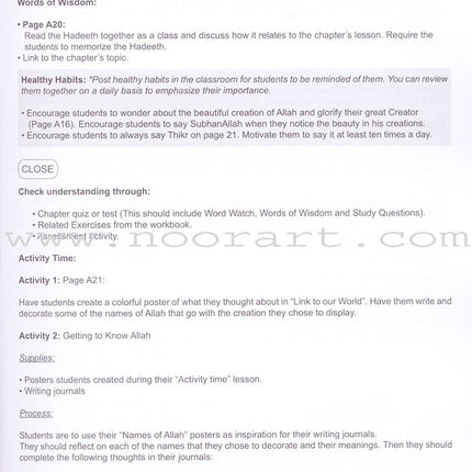 I Love Islam Teacher/Parent Guide: Level 3 (International/Weekend Edition)