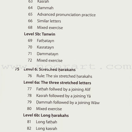 Complete Qa'idah - Learn to Read Series (South Asian Script)