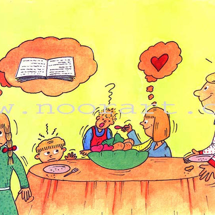 Grammar in Stories: Masculine and Feminine - The Cock and the Sheep الديك دجاجة والخروف نعجة