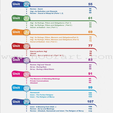 ICO Islamic Studies Teacher's Manual: Grade 6, Part 2