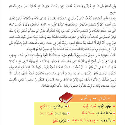 In the Arabic Language Garden Textbook: Level 8 في حديقة اللغة العربية كتاب الطالب
