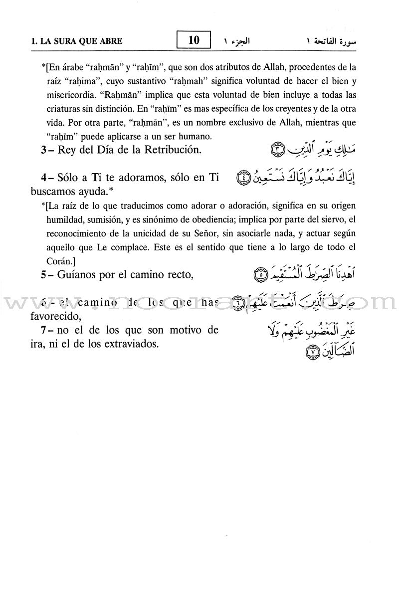 Traduccion-Comentario Del Noble Coran - Spanish Translation of the Noble Qur'an (Spanish)