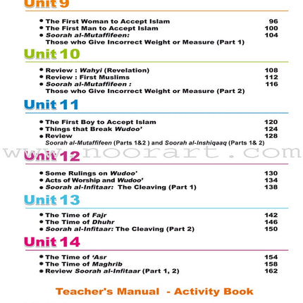 ICO Islamic Studies Teacher's Manual: Grade 3, Part 1