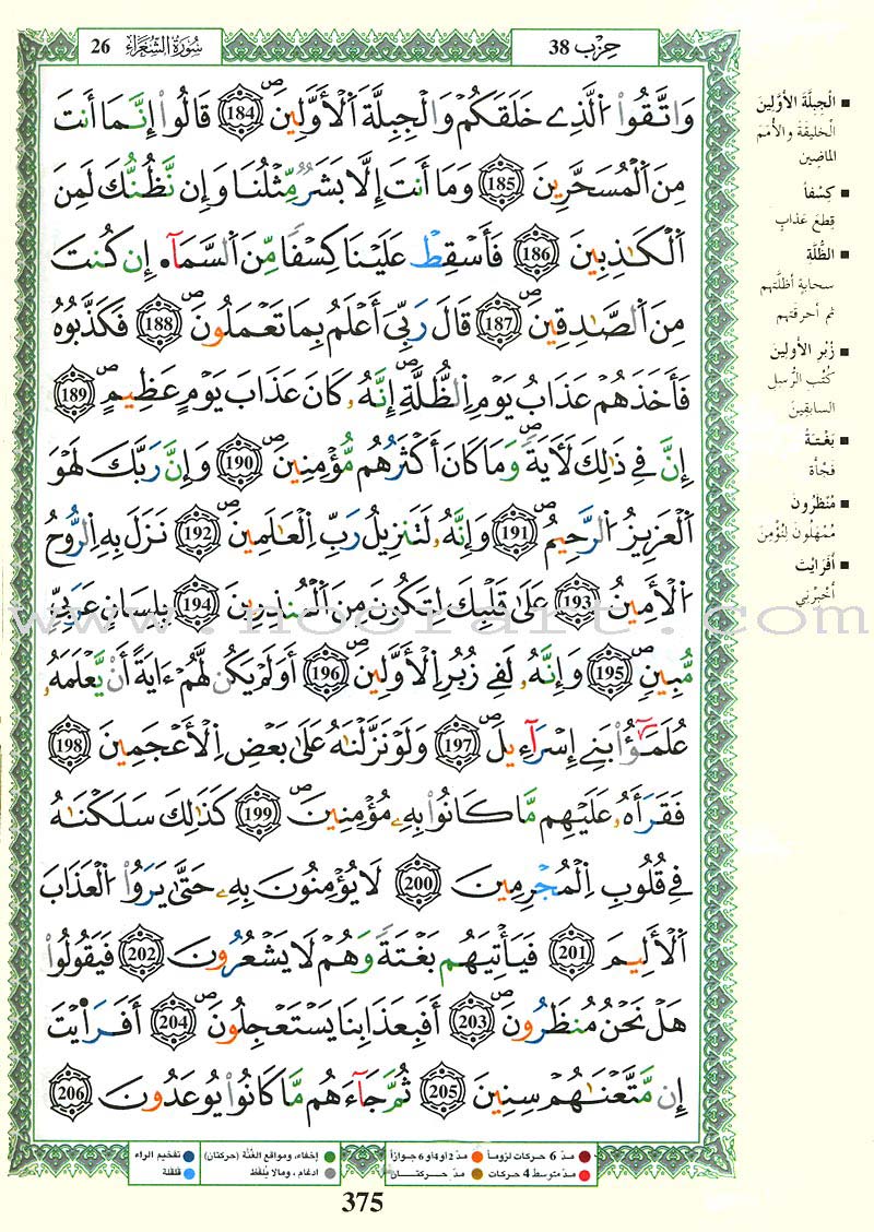 Tajweed Qur’an (Whole Qur’an, Qaloon Narration) مصحف التجويد برواية قالون