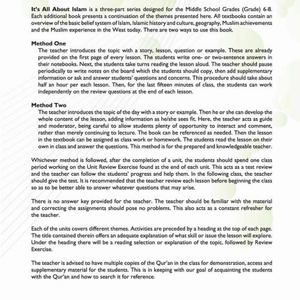 It's ALL About Islam: Level 6