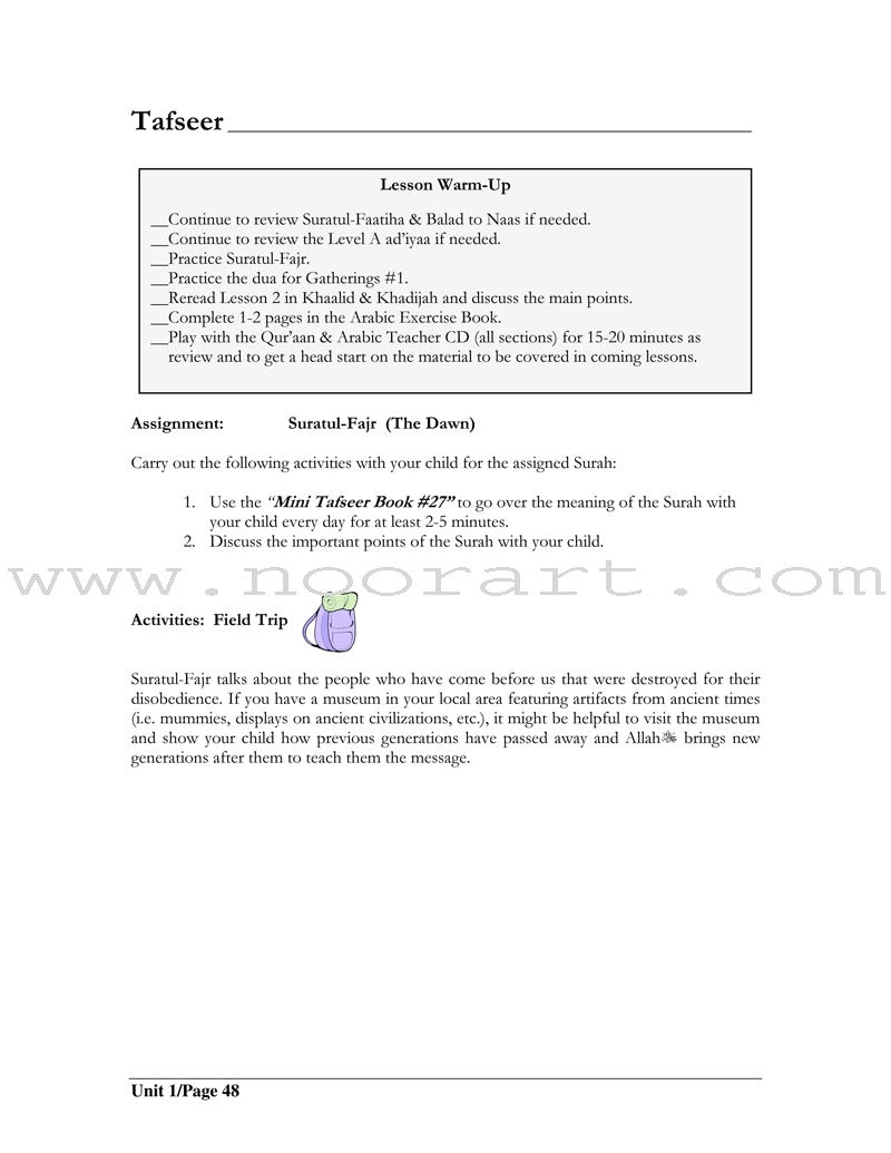 Lesson Manuals: Level B Part 1 (Unit 1-5)