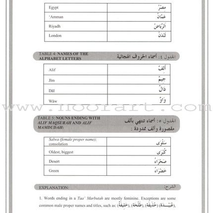 Second Steps in Arabic Grammar الخطوات الثانية في القواعد العربية