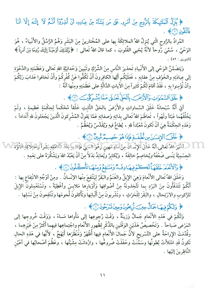 The Holy Qur'an Interpretation Series - Systematic Interpretation: Volume 10 سلسلة تفسير القراّن الكريم التفسير المنهجي