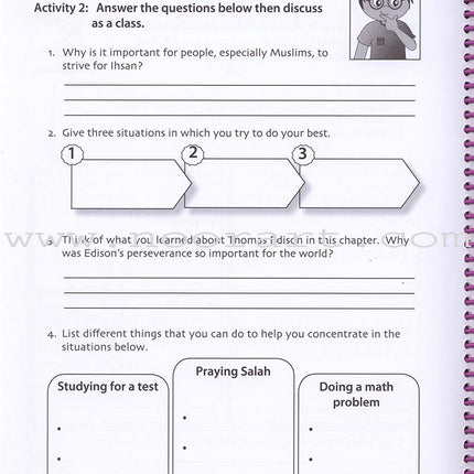We Are Muslims Workbook: Grade 5