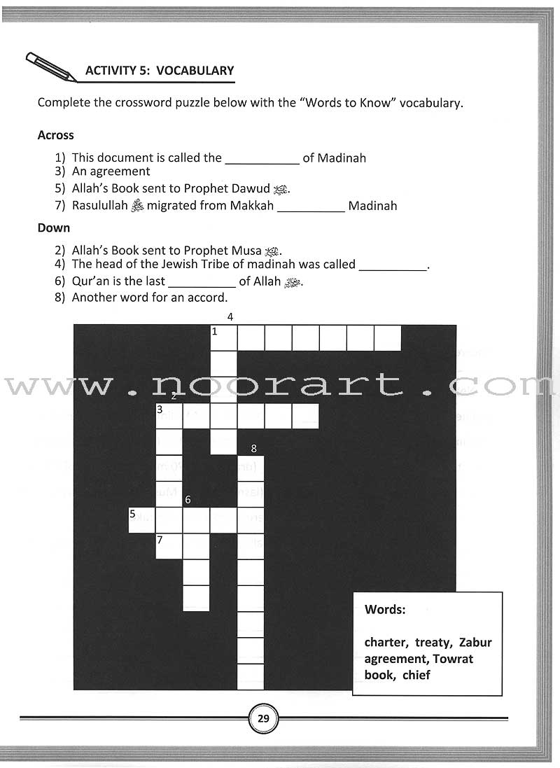 Sirah of Our Prophet Workbook Level 6