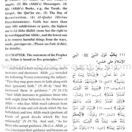 The Translation of the Meanings of Sahih Al-Bukhari (9 Books, Arabic-English)