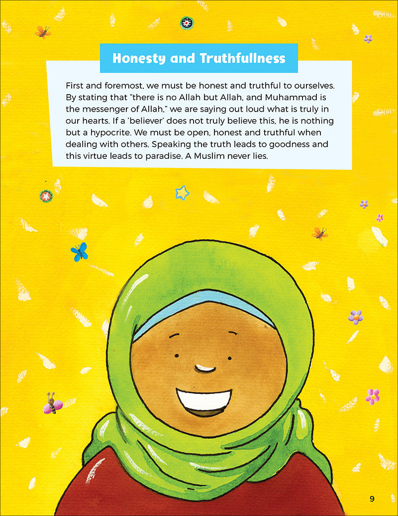 Islamic Values for Children (Large Size)