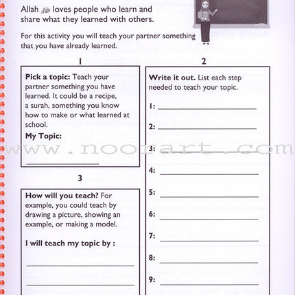 IQra' Wise (Weekend Islamic School Excellence) Workbook: Grade three