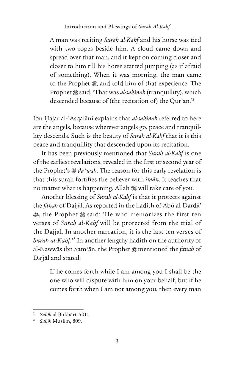 Lessons from Surah al-Kahf (Hardback) سورة الكهف