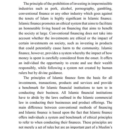 Islamic Finance: A Practical Introduction