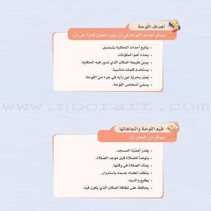 ICO Learn Arabic Teacher's Guide: KG 1 Level (4-5 Years) تعلم العربية