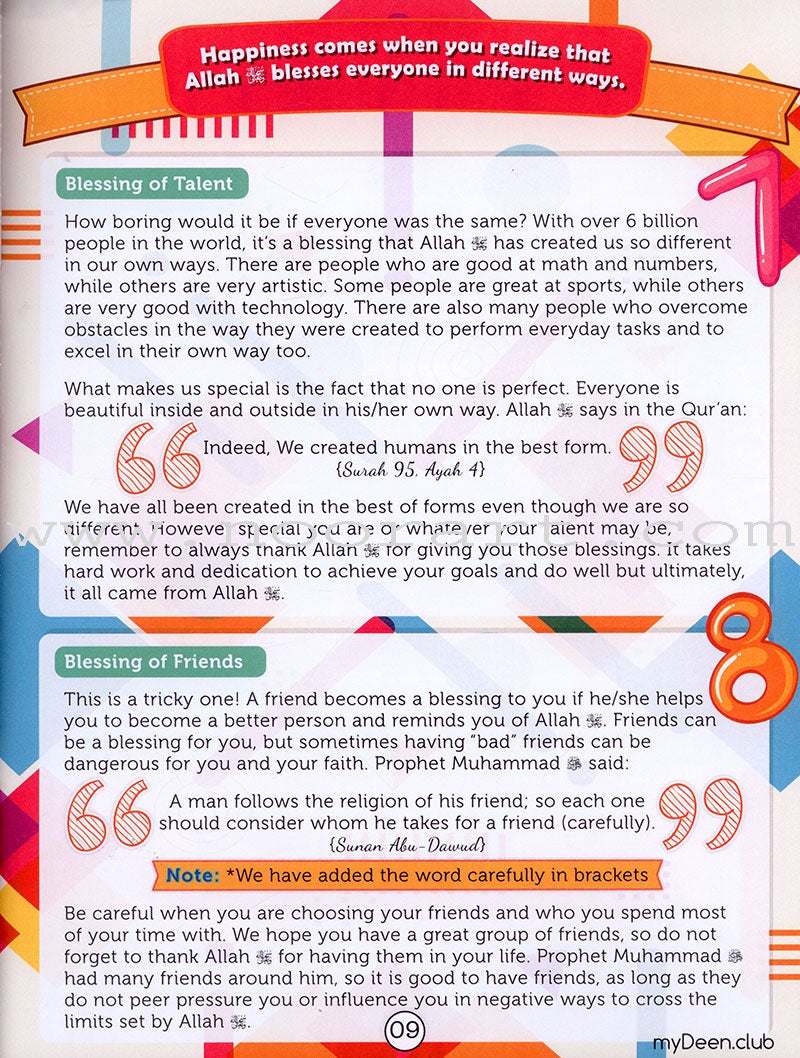 MyDeen Islamic Activity Book 1 (8-11 Years)