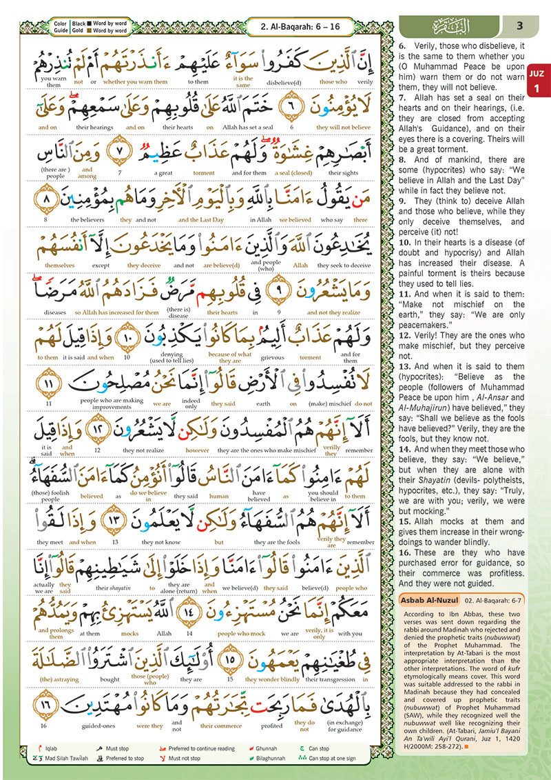 Al-Quran Al-Karim The Noble Quran Red-Medium Size B5 (6.9” x 9.8")|Maqdis Quran