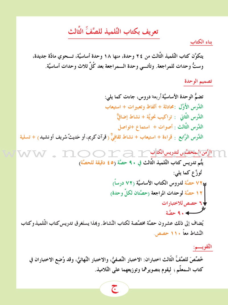 ICO Learn Arabic Textbook: Level 3, Part 1 (With Online Access Code) تعلم العربية