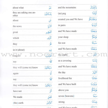 Methodical Interpretation of the Noble Qur'an: Part 30 التفسير المنهجي للقرآن الكريم