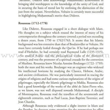 The Prophet Muhammad (s) in French and English Literature, 1650 to the Present