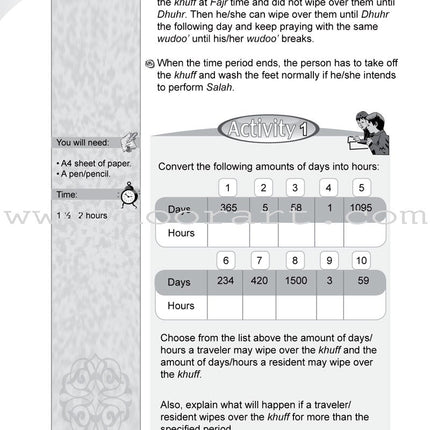 ICO Islamic Studies Workbook: Grade 5, Part 2