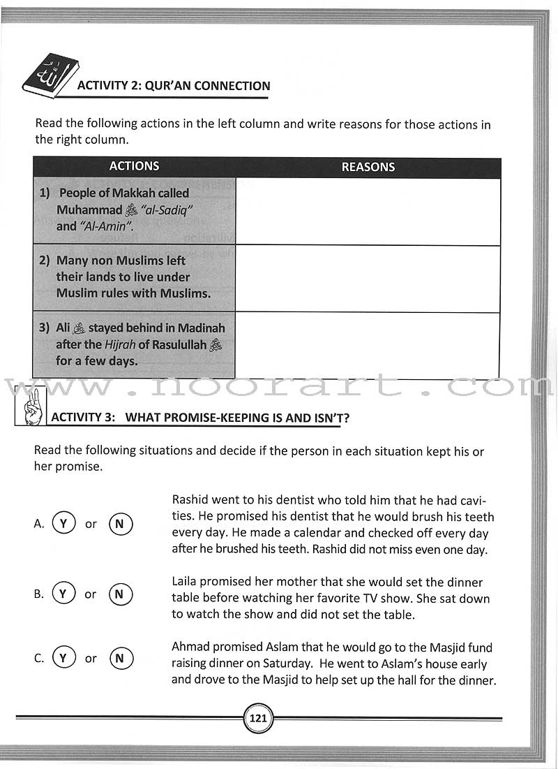 Sirah of the Prophet Workbook Level 6