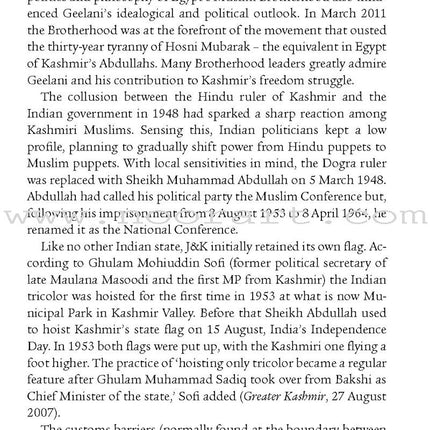 Paradise on Fire: Syed Ali Geelani & the Struggle for Freedom in Kashmir